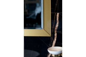 Зеркало с подсветкой Armadi Art Dolce 105х70 золото - 3