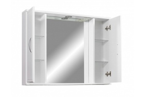 Шкаф-пенал Stella Polar Концепт 85 белый - 2