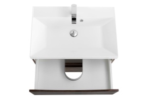 Тумба с раковиной Belbagno Marino 60 темное дерево - 3