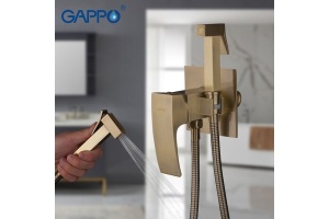 Смеситель с гигиеническим душем Gappo Jacob G7207-4 - 3