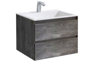 Тумба с раковиной Vincea Luka 60 серое дерево