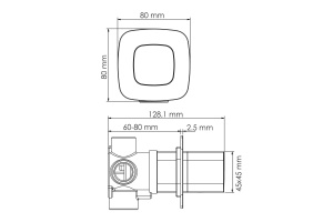 A265 Переключатель на 3 выхода - 3