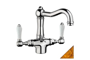 Смеситель для раковины Nicolazzi Dames Angl золото (1432GB78A)