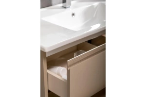 Тумба под раковину Armadi Art Capolda 100 бежевый - 3