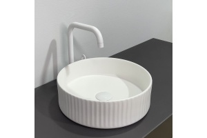 Накладная раковина Comforty 36 белая матовая