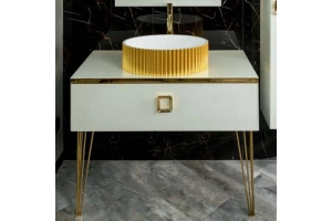 Тумба под раковину Armadi Art Lucido 100 белый - 2