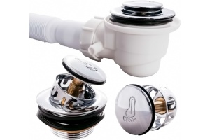 Сифон для поддона Royal Bath хром - 2