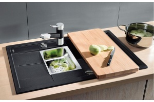 Мойка из гранита Blanco Metra черный (513473) - 3