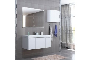 Комплект мебели Aquaton Шерилл 105 белый