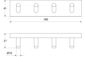 Крючок Iddis Edifice четверной - 3