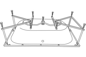 Каркас для ванны Excellent MR-18 - 2