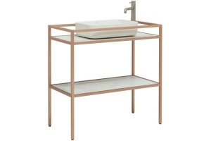 1.33004.60 LIBERTY Консоль 90 напольная, медь браш (274345)