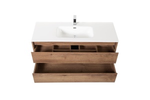 Тумба с раковиной Belbagno Kraft 120 светлое дерево - 3