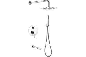 Душевая система Abber Emotion хром (AF8817)