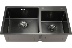 Мойка кухонная Melana S8045HB графит