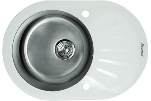 Металлическая мойка Seaman SMG-730 (SMG-730W.B)