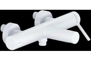 Смеситель для ванны с душем Excellent Pi белый матовый