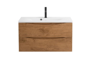 Тумба с раковиной BelBagno Marino 90 светлое дерево - 3