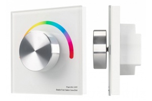 Панель-регулятора цвета RGB роторный встраиваемый Arlight SMART 033756