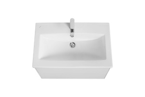 Тумба под раковину Aquaton Сохо 75 белый глянец