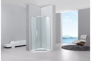 Душевой уголок Black&White Stellar Wind S305 90х90 - 2