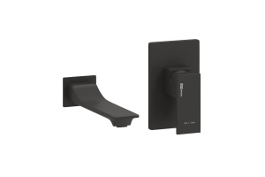 Смеситель для раковины Wasserkraft Abens черный матовый 