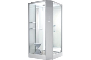 Душевая кабина Orans SR-89101RS белая, с баней