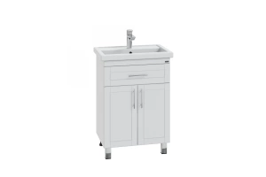 Тумба под раковину напольная Санта Дублин 60 белый