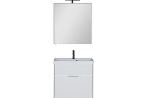 Зеркало-шкаф Aquanet Латина 70 белый - 3