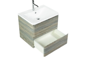 Тумба с раковиной BelBagno 70 светлое дерево - 3