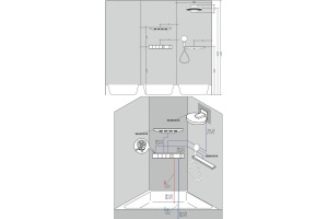 Термостат Hansgrohe RainSelect для ванны с душем 15381000 - 3