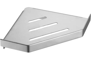 Полка Boheme New Venturo 10318-NB угловая, nikel brush