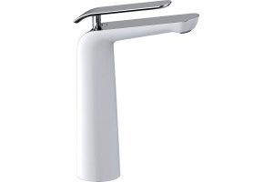 Смеситель для раковины-чаши Timo Olivia 3211/00-16F хром-белый