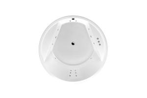 Ванна акриловая Excellent Great Arc Smart 160 с гидромассажем белый - хром