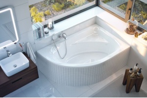 Ванна акриловая Excellent Aquarella R 170x110 белый - 3