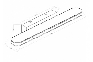 Подсветка для зеркал Maytoni Epic MIR009WL-L12CH4K - 2