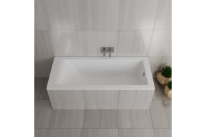 Ванна из литьевого мрамора Delice Diapason 180х70 белый - 3