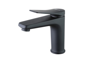 Смеситель Lemark Bronx LM3706BL для умывальника монолитный, черный