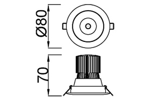 Встраиваемый светильник Mantra Formentera C0075 - 3