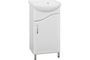 Тумба для комплекта Style Line Эко Волна №2 45 белая