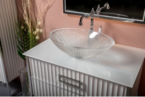 Столешница под раковину Armadi Art Lucido 80 белый - 3