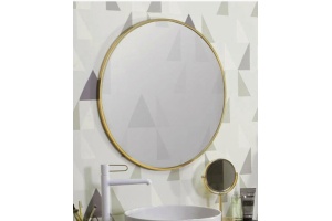 Зеркало Jacob Delafon Odeon Rive Gauche 90 золото с подсветкой - 2