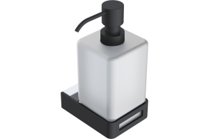 Набор Boheme Q Дозатор Q 10957-CR-B + Стакан Q 10944-CR-B - 2