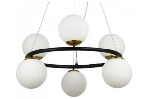 Подвесная люстра Arte Lamp Alcor A2224SP-6BK