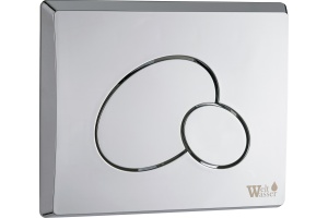 Клавиша смыва Weltwasser WW MARBERG 410 RD CR хром (10000005950)