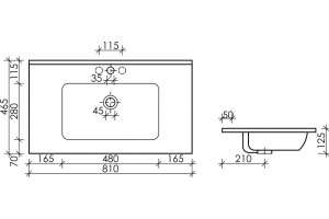 Раковина Ceramica Nova Element CN7005 - 2