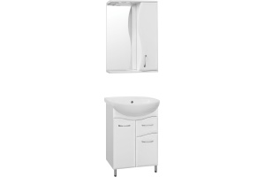 Зеркало-шкаф Style Line Панда 55 см (ЛС-00000173) - 3