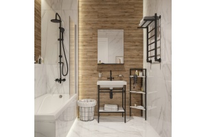 Консоль DIWO Смоленск 60 с раковиной Moduo 60 - 2