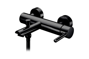 Смеситель для ванны Comforty черный матовый