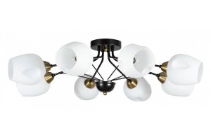 Потолочная люстра Arte Lamp Brighton A2706PL-8CK